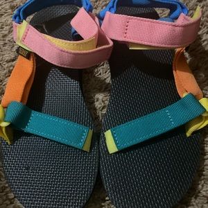 Rainbow Tevas